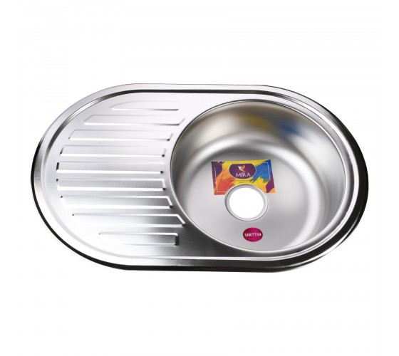 Мойка кухонная Mira MR 7750 E Satin 0.6 21111