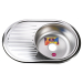 Мойка кухонная Mira MR 7750 E Satin 14456