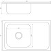 Мойка кухонная Mira MR 8050 L E Satin Left 15366