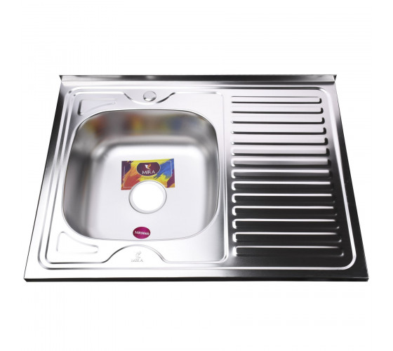 Мойка кухонная Mira MR 8060 L E Satin Left 14544