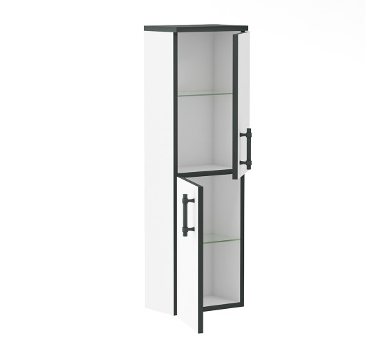 Пенал подвесной Imprese BLACK EDGE 30 см (f32113W)