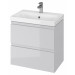 Тумба подвесная CERSANIT Moduo Slim 60 без умывальника серая (S929-003)