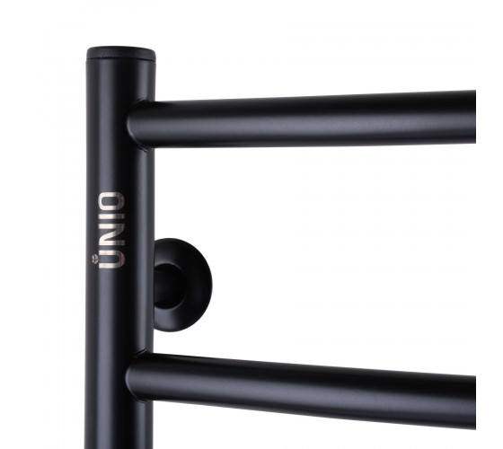 Полотенцесушитель электрический UNIO LD ER 500-500-5 BLK Лесенка Дуга черная