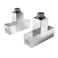 Кран кутовий Laris 1/2" - 1/2" Кватро 2шт. (LX-855) (71401053)