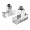 Кран кутовий Laris 1/2" - 1/2" Кватро 2шт. (LX-855) (71401053)