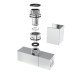 Кран кутовий Laris 1/2" - 1/2" Кватро 2шт. (LX-855) (71401053)
