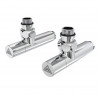 Кран кутовий Laris 1/2" - 1/2" Подовжений 2шт. (ZZ-5101) (71401048)