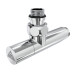 Кран кутовий Laris 1/2" - 1/2" Подовжений 2шт. (ZZ-5101) (71401048)