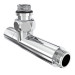 Кран кутовий Laris 1/2" - 1/2" Подовжений 2шт. (ZZ-5101) (71401048)