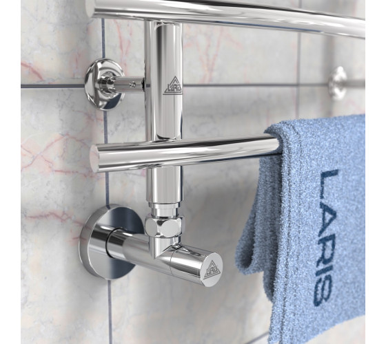 Кран кутовий Laris 1/2" - 1/2" Подовжений 2шт. (ZZ-5101) (71401048)