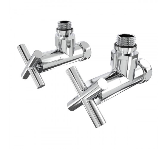 Кран кутовий Laris 1/2" - 3/4" Еліт 2шт. (ZZ-4704) (71401042)