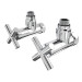 Кран кутовий Laris 1/2" - 3/4" Еліт 2шт. (ZZ-4704) (71401042)