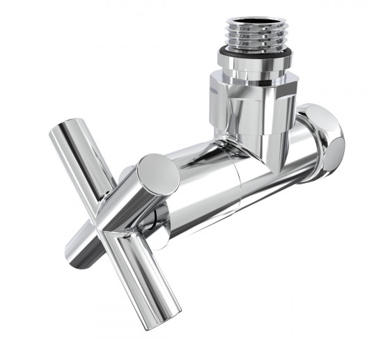 Кран кутовий Laris 1/2" - 3/4" Еліт 2шт. (ZZ-4704) (71401042)