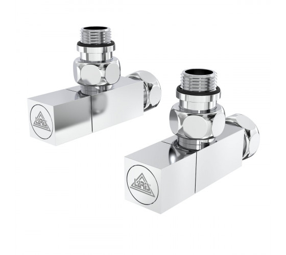 Кран угловой Laris 1/2" - 3/4" Кватро Классик 2шт. (LX-851) (71401060)