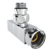 Кран угловой Laris 1/2" - 3/4" Кватро Классик 2шт. (LX-851) (71401060)