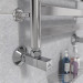 Кран угловой Laris 1/2" - 3/4" Кватро Классик 2шт. (LX-851) (71401060)