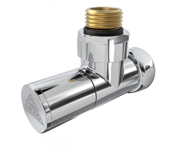 Кран кутовий Laris 1/2" - 3/4" Звичайний + ексцентрики 2шт. (LX-8202) (71401041)
