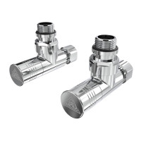 Кран кутовий Laris 1/2" - 1/2" Звичайний 2шт. (LX-4702) (71401062)
