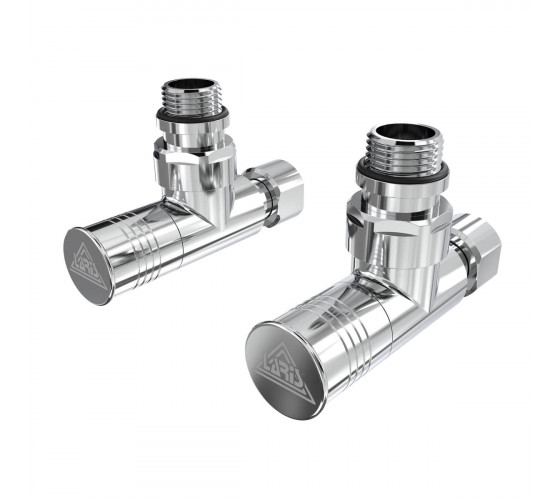 Кран угловой Laris Обычный 1/2" - 1/2" 2шт. (LX-4702) (71401062)