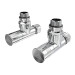 Кран угловой Laris Обычный 1/2" - 1/2" 2шт. (LX-4702) (71401062)