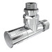 Кран угловой Laris Обычный 1/2" - 1/2" 2шт. (LX-4702) (71401062)