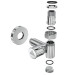 Кран кутовий Laris 1/2" - 1/2" Під ТЕН 2шт. (LX-2044) (71401063)