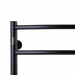 Полотенцесушитель UNIO LD W 500-500-5 BLK Лесенка Дуга   черный