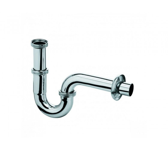 Сифон латунный для раковины хром Kludi G1 1/4 (1025005-00)