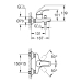 Змішувач для ванни Grohe START CURVE (23768000)