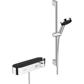 Термостат для душа с душевым гарнитуром Hansgrohe Pulsify 650 мм, 3 jet, цвет хром (24260000)