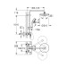 Душова система для душу з термостатом Grohe New Tempesta Cosmopolitan 210 (27922001)