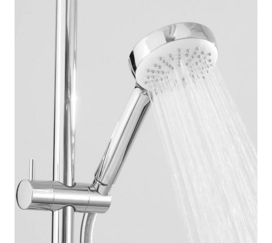 Душевая система для душа с термостатом Kludi Logo Dual Shower System 1S  (680950500)
