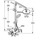 Душевая система для душа с термостатом Kludi Dual  Shower  A-QA (660950500)