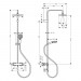 Душова система з термостатом Hansgrohe Vernis Shape Showerpipe 230 чорний (26286670)