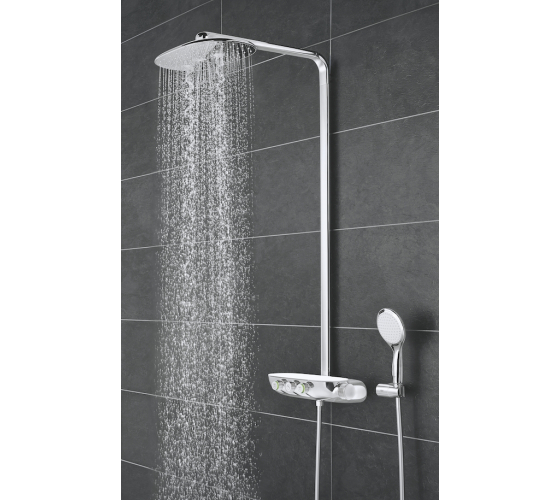 Душевая система с термостатом  Grohe Rainshower SmartControl 360 DUO, 26250000