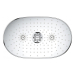 Душевая система с термостатом  Grohe Rainshower SmartControl 360 DUO, 26250000
