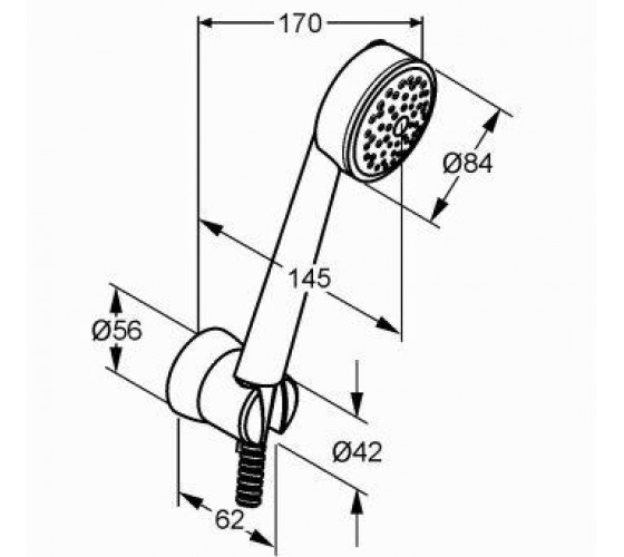 Душевой гарнитур Kludi Zenta 1S (606500500)