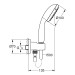 Душовий гарнітур Grohe New Tempesta 100 (26406001)