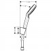 Душовий гарнітур Hansgrohe Crometta 1jet білий/хром (26567400)