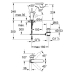 Змішувач для раковини Grohe Eurocube (23135000)
