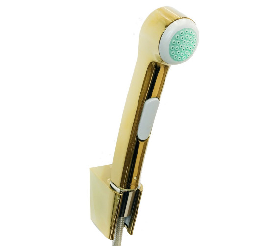 Гигиенический душ Hansgrohe полированное золото (32129990)