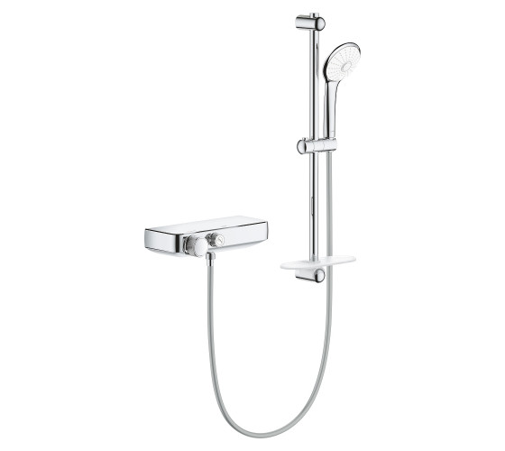 Термостат для душу із душовим гарнітуром Grohe Grohtherm SmartControl (34720000)