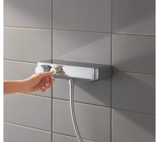 Термостат для душу із душовим гарнітуром Grohe Grohtherm SmartControl (34720000)