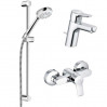 Набір змішувачів для душу 3в1 Kludi Pure&Easy (378450565)