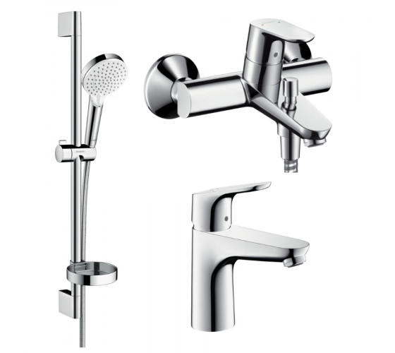Набір змішувачів для ванни 3в1 Hansgrohe FOCUS (1092019)