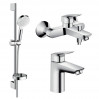 Набір змішувачів для ванни 3в1 Hansgrohe LOGIS (1082019)