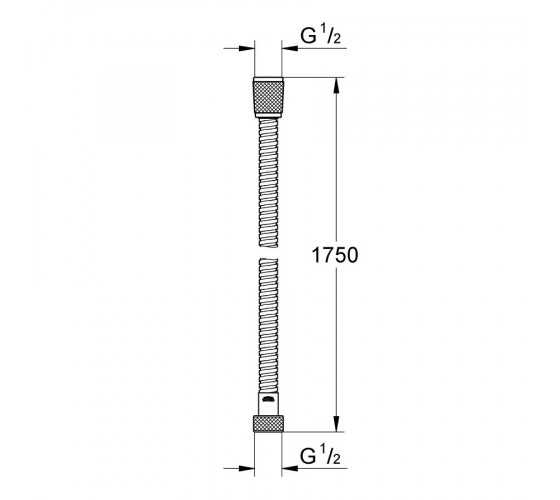 Шланг для душу Grohe Metal Tube 175 см (28139000)