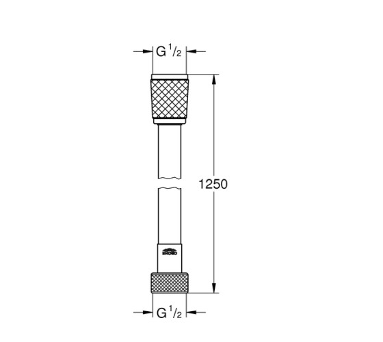 Шланг для душу Grohe Relexaflex 125 см (45971001)