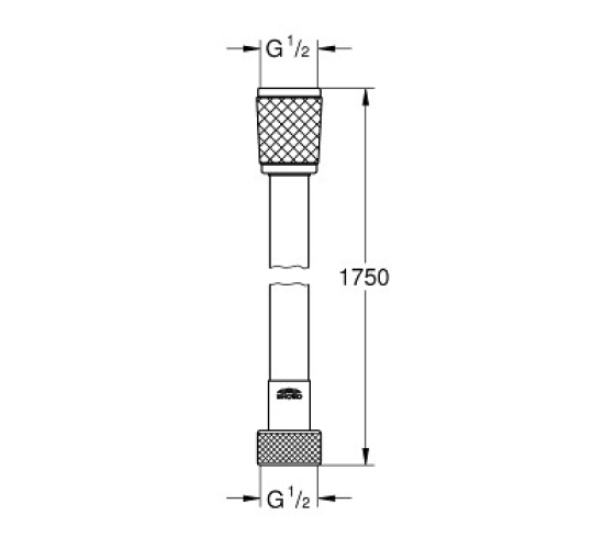 Шланг для душу Grohe Relexaflex 175 см (45992001)