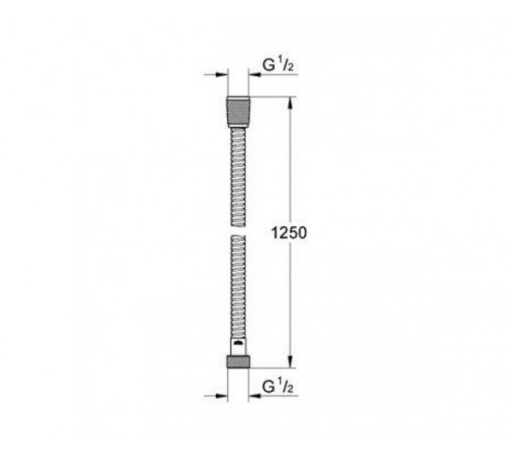 Шланг для душу Grohe Relexaflex Metal 125 см (28142000)